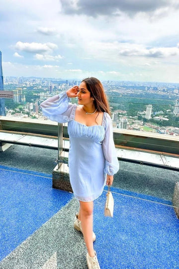 Kreetika M Sharma In Tara Mini Dress
