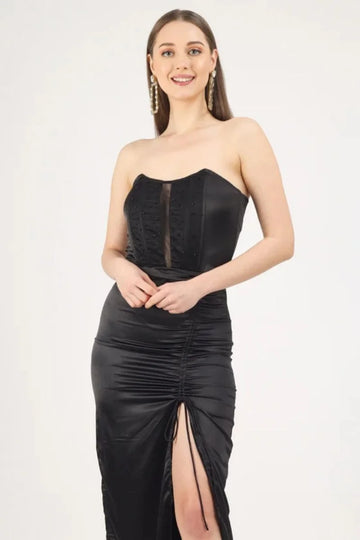 "SIZZLING BLACK" CORSET DRESS