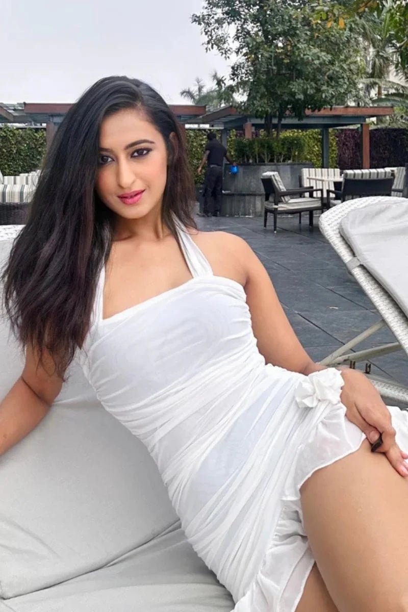 Saumya Bhandari in Eva Mesh Dress
