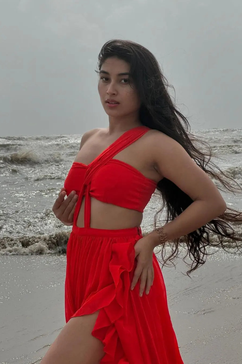 Akriti Negi in "MERAKI" Beachwear