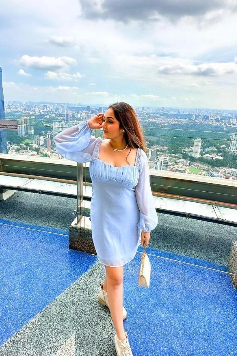 Kreetika M Sharma In Tara Mini Dress