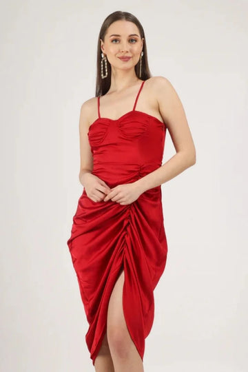 "ROMEO" DRAPE DRESS
