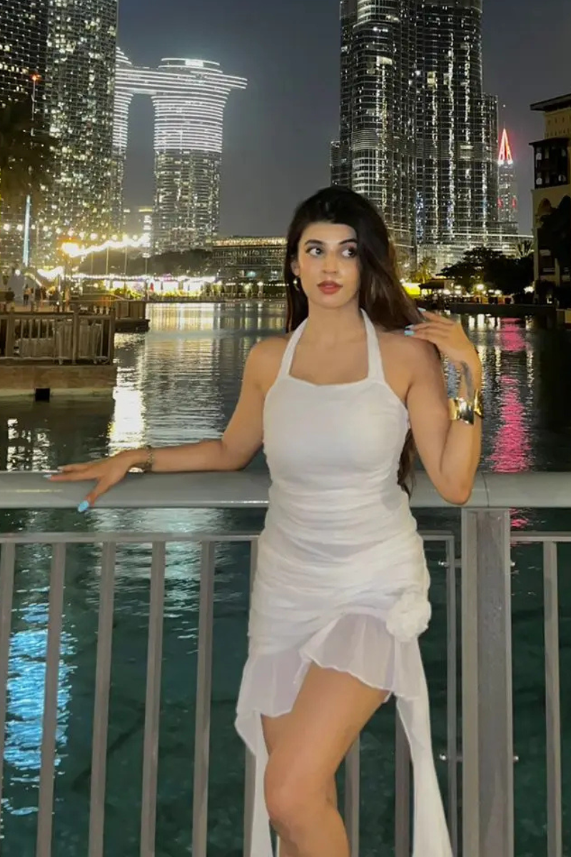 Payal in "EVA" RUSHED DRESS