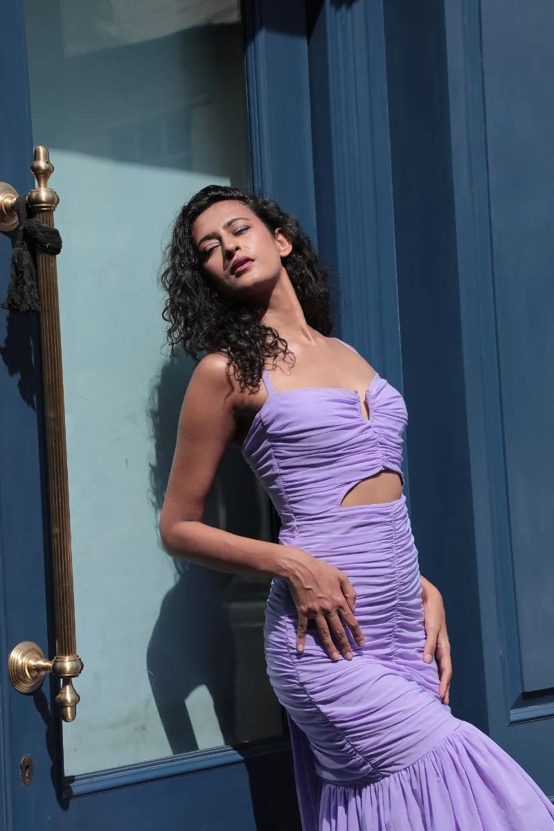 Saumya Bhandari In Malika Mesh Dress