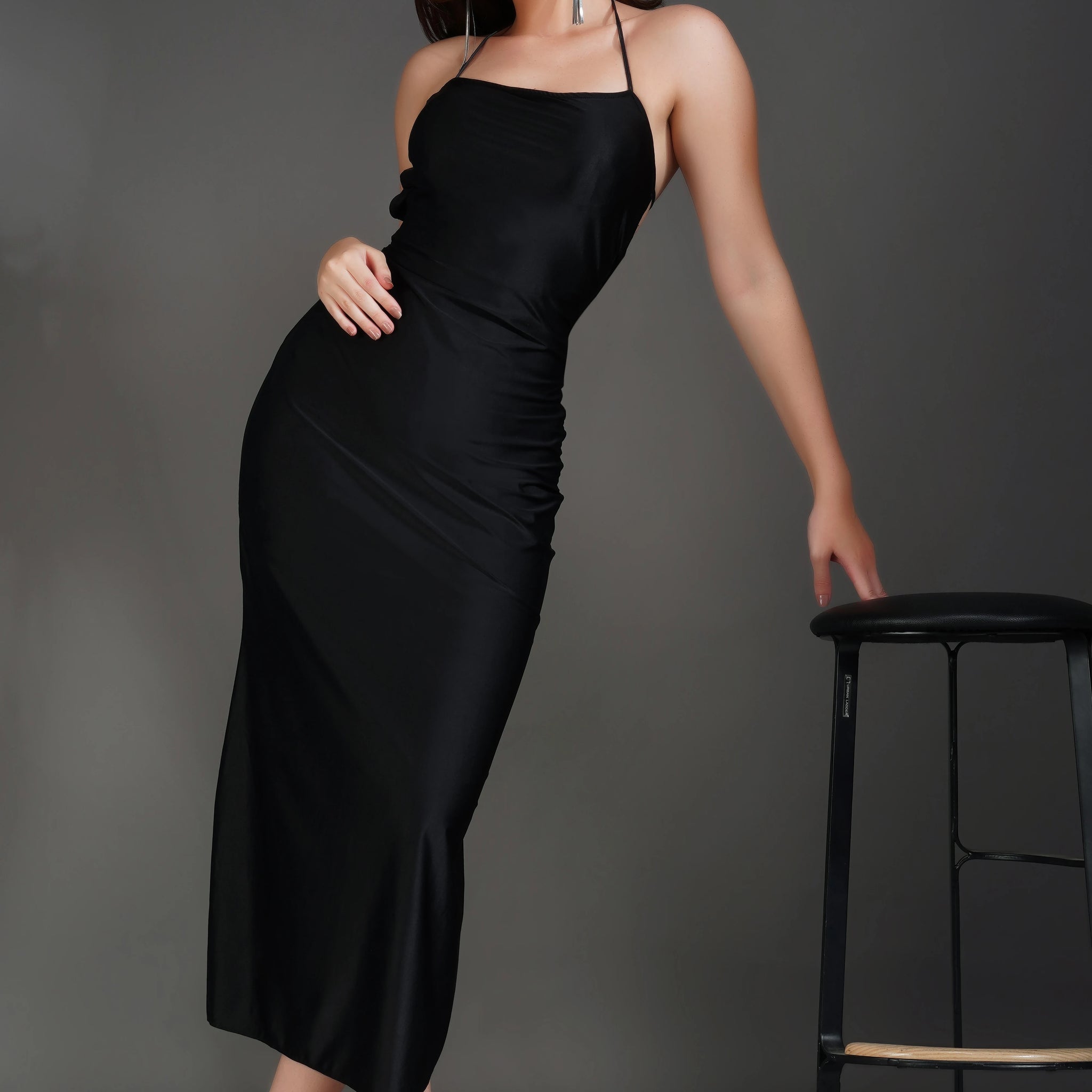 Fiona backless dress