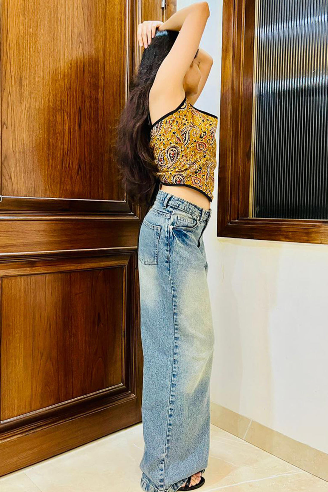 Fancy Retro Cotton Corset Top